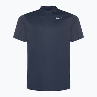 Pánské tenisové tričko Nike Court Dri-Fit Polo Solid obsidian/white