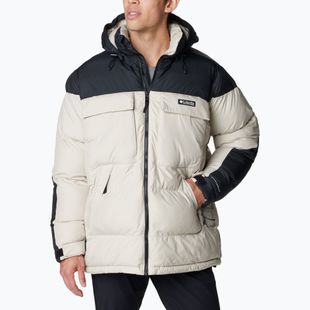 Columbia Ballistic Ridge Oversized pánská péřová bunda dark stone/black