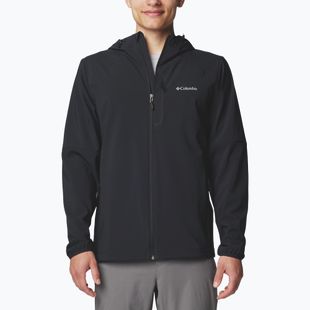 Pánská trekingová mikina Columbia Tech Softshell Hoodie black