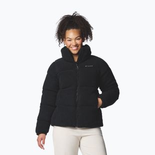 Dámská zateplená bunda Columbia Puffect Sherpa black