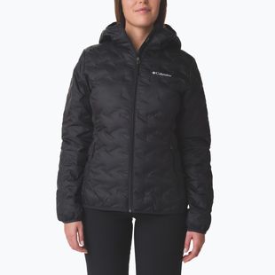 Dámská péřová bunda Columbia Delta Ridge II Down Hooded black