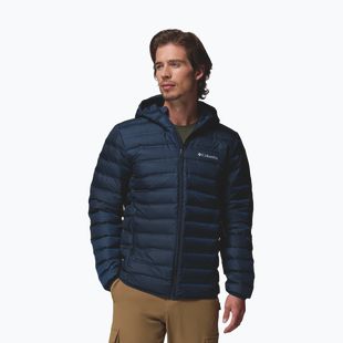 Pánská péřová bunda Columbia Lake 22 II Down Hooded collegiate navy