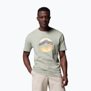 Pánské tričko Columbia Path Lake Graphic Tee II safari/circular