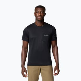 Pánské tričko Columbia Hike Pocket Crew black