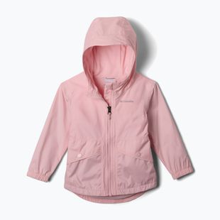 Dětská bunda do deště Columbia Rainy Trails II Fleece satin pink