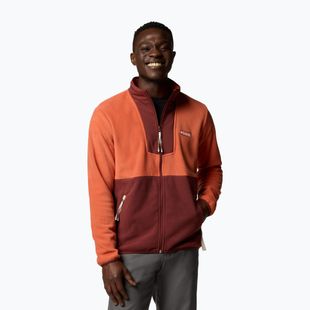 Pánská mikina Columbia Sequoia Grove FZ Fleece Tuscan?Spice