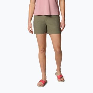 Dámské trekové   šortky  Columbia Leslie Falls Short II stone green