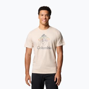 Pánské tričko Columbia Rapid Ridge Graphic dark stone/heavenly