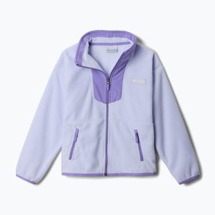 Dětská fleecová mikina Columbia Sequoia Grove Full Zip Fleece snowdrift/paisley purple