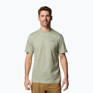 Pánské tričko Columbia Kettle River Back Graphic Tee safari/trailgu