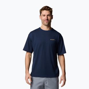 Pánské tričko Columbia Cedar Trail Back Graphic Tee collegiate navy