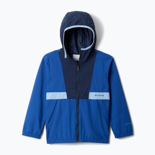 Dětská větrovka Columbia Spire Valley Windbreaker mountain blue/collegiate navy/ripple blue