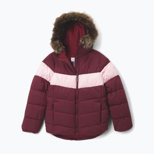 Dětská lyžařská bunda Columbia Arctic Blast III rich wine/satin pink
