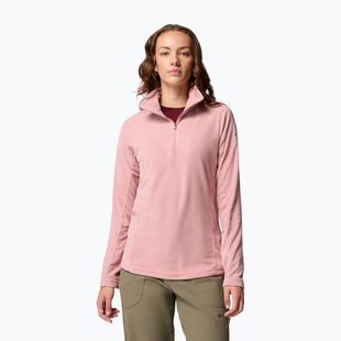 Dámská fleecová mikina Columbia Glacial IV 1/2 Zip eraser pink