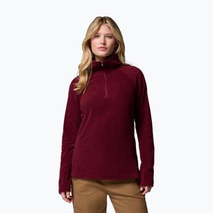 Dámská fleecová mikina Columbia Glacial IV 1/2 Zip rich wine
