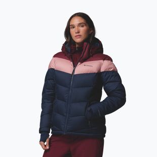 Dámská lyžařská bunda Columbia Abbott Peak II Ins collegiate navy/rich wine/eraser pink