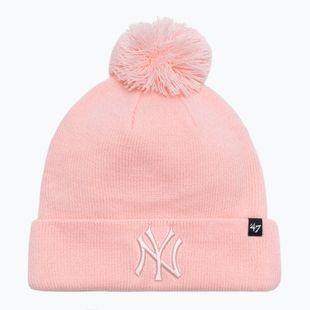 Zimní čepice 47 Brand MLB New York Yankees Breakaway pink