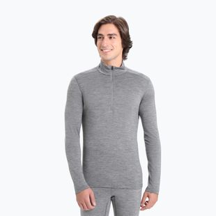 Pánská termo mikina icebreaker Merino 200 Oasis Half Zip gritstone heather