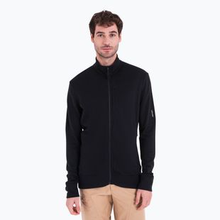 Pánská trekingová mikina  icebreaker Merino 260 Quantum IV Zip black