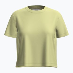 Dámské trekingové tričko  icebreaker Merino 150 Tech Lite III SS Crop Tee citrine