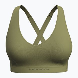 Podprsenka Icebreaker Merino 125 Cool-Lite Sprite Racerback olive