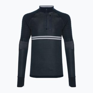 Pánská termální mikina Smartwool Intraknit Merino Tech 1/4 Zip navy blue 16670