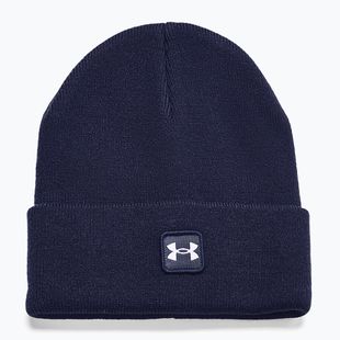 Zimní čepice Under Armour Halftime Cuff midnight navy/white