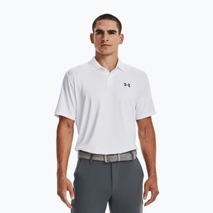 Pánské polo tričko Under Armour Matchplay Polo white/pitch gray