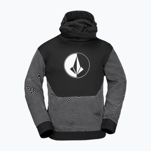 Pánská snowboardová mikina Volcom Hydro Riding Hoodie black print
