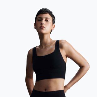 Sportovní podprsenka Nike Zenvy se střední podporou black/sail