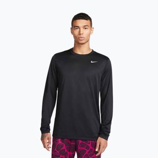 Pánské tréninkové tričko Longsleeve Nike Dri-FIT Legend black/matte silver