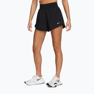 Dámské šortky Nike One Dri-Fit High-Waisted 3" 2In1 černé