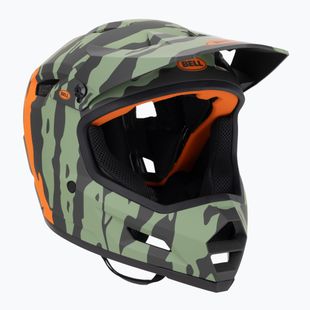 Cyklistická přilba Bell Sanction 2 DLX Mips ravine matte dark green/orange