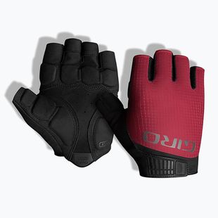 Pánské cyklistické rukavice Giro Bravo Gel II ox red