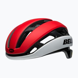 Cyklistická přilba Bell XR MIPS Spherical matte gloss crimson/white