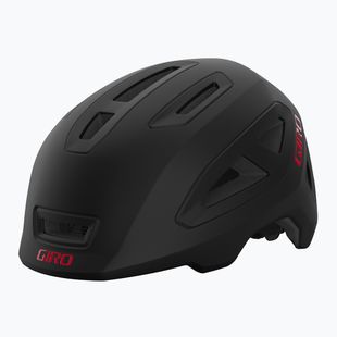 Dětská cyklistická přilba Giro Scamp II Integrated MIPS matte black/red