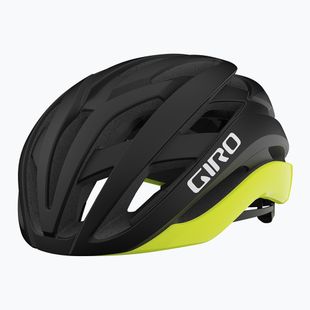 Cyklistická přilba Giro Cielo MIPS matte black/highlight yellow