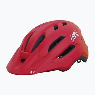 Dětská cyklistická přilba Giro Fixture II Integrated MIPS matte red fade