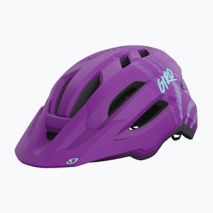 Dětská cyklistická přilba Giro Fixture II matte purple ripple