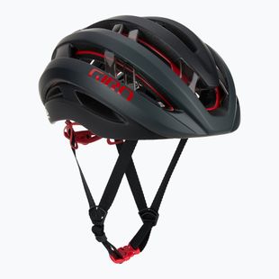 Cyklistická přilba Giro Aries Spherical MIPS matte carbon red