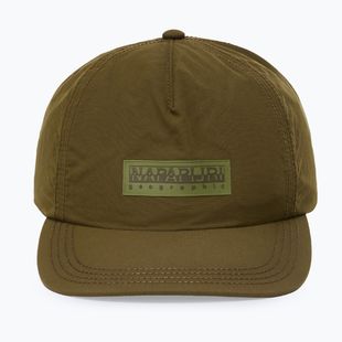 Pánská kšiltovka Napapijri F-Box Logo dark olive