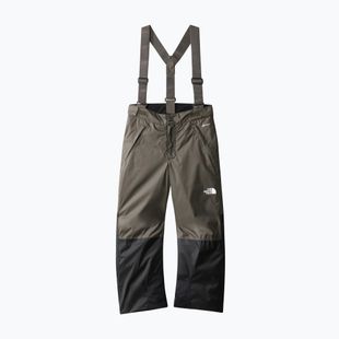 Dětské lyžařské kalhoty The North Face Teen Snowquest Suspender dark green NF0A7X3P21L1