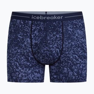 Pánské termo boxerky Icebreaker Merino 150 Anatomica Moss Bloom midnight navy/aop