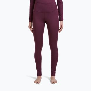 Dámské termo kalhoty Icebreaker Merino 200 Oasis High Rise Leggins dark berry