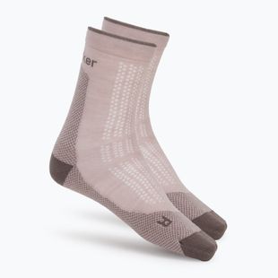 Dámské ponožky Icebreaker Merino Hike+ Ultralight Quarter pink quartz/porcini