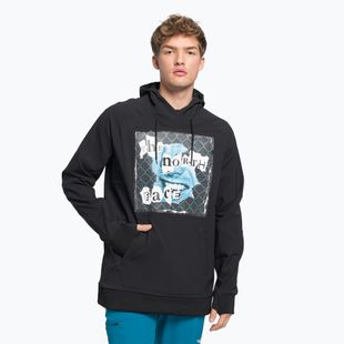Pánská trekingová mikina The North Face Printed Tekno Hoodie black NF0A7ZUHKY41