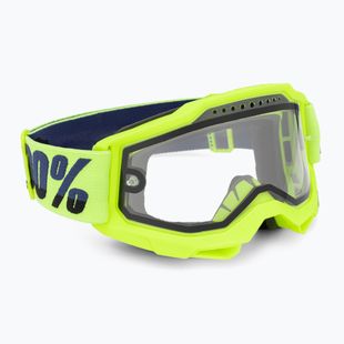 Cyklistické brýle  100% Accuri 2 Enduro MTB fluo/yellow/clear