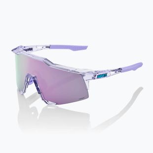 Sluneční brýle 100% Speedcraft polished translucent lavender/hiper lavender mirror