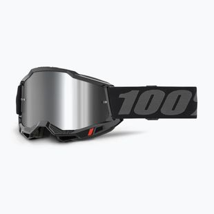Cyklistické brýle 100% Loss 2 black/silver mirror