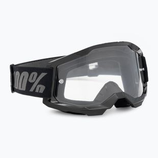 Dětské cyklistické brýle 100% Strata 2 Junior black/clear